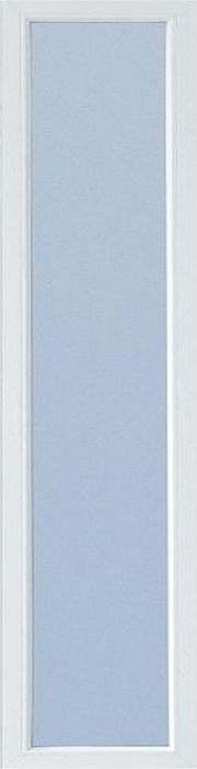 90x240 cm egyszárnyú fix fehér műanyag erkély ajtó