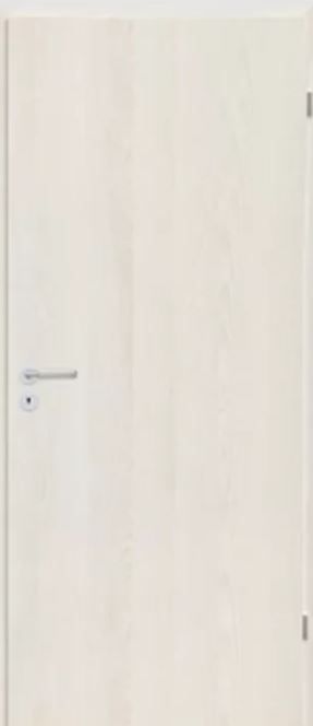 75x200 cm-es WESTAG WDA-APERTO, dekor fóliás, tele ajtólap, DE22 fehér kőris színben, JOBBOS kivitelben