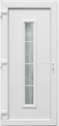 Műanyag bejárati ajtó típus TENERIFE 100 x 210 méretben fehér színben