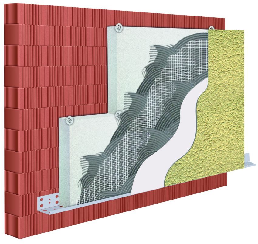 GRAYTHERM EPS-80 / 10 cm vastag HŐSZIGETELŐ RENDSZER, 1,5 mm-es LIMITED vakolattal, 100 színből választható!