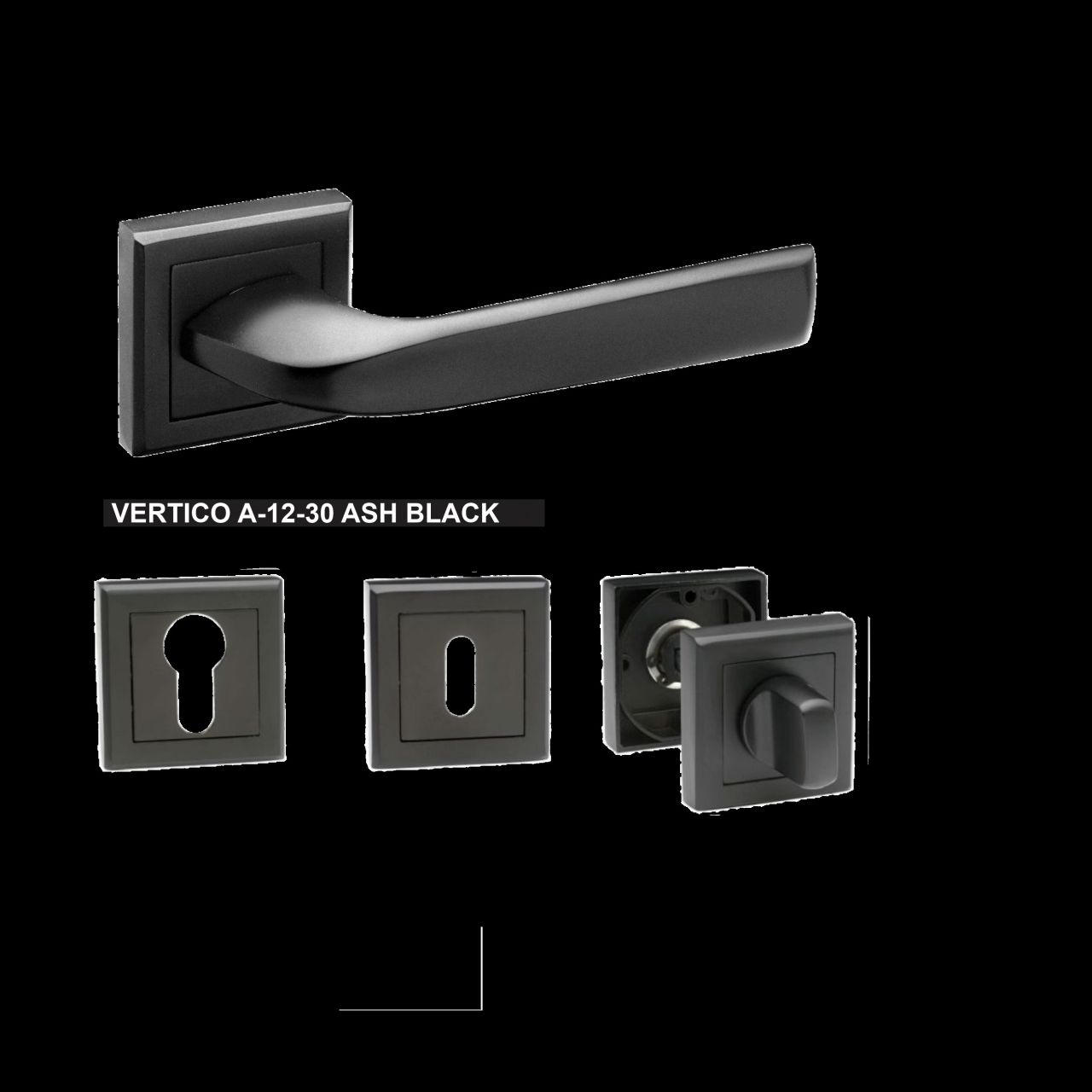 VERTICO A-12-30 ASH BLACK KILINCS