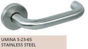 UMINA S-23-65 STAINLESS STEEL AJTÓKILINCS